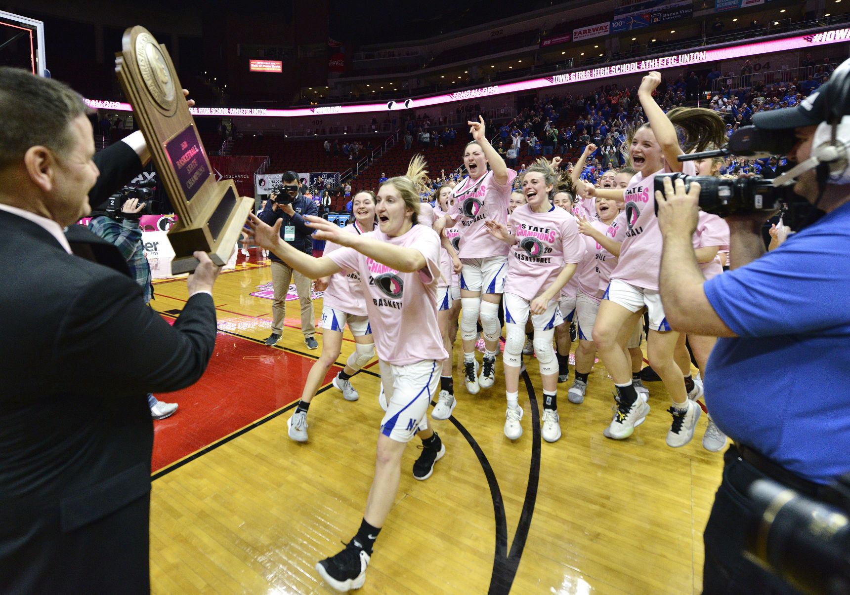 Newell-Fonda girls basketball